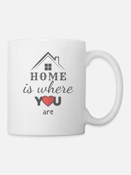 Home With Heart - Mug - white