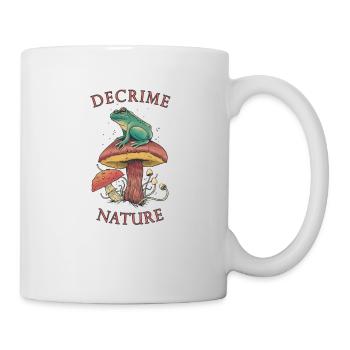 Decrime Nature Champignon Magique Coloré Grenouille - Mug blanc - blanc - Droite