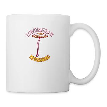 Decrime Nature Colorful Magic Mushroom Trippy - Tasse - Weiß - Rechts