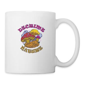 Decrime Nature Champignon Magique Coloré Trippy - Mug blanc - blanc - Droite