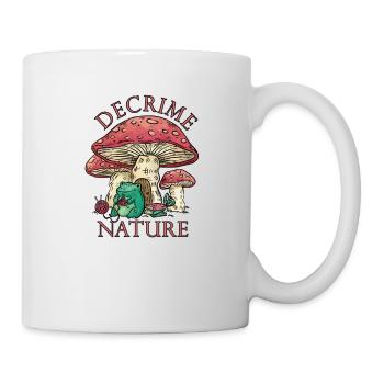 Decrime Nature Champignon Magique Coloré Grenouille - Mug blanc - blanc - Droite