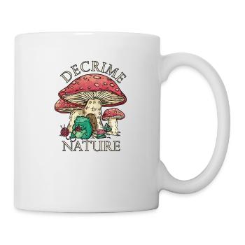 Decrime Nature Colorful Magic Mushroom Frog - Mug - white - Right