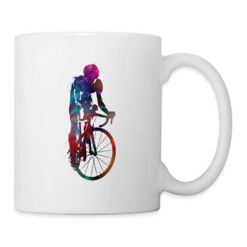 Cycling Bike sport art #cycling #sport #biking - Mug - white - Right