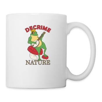 Decrime Nature Colorful Mushroom Frog - Mug - white - Right