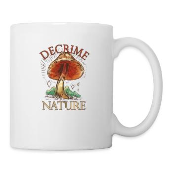 Decrime Nature Colorful Mushroom Trippy - Mug - white - Right