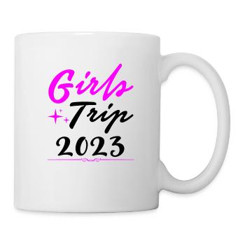 Girl Strip 2023 Girls Trip Crew Girls Tour Girls - Mug - white - Right