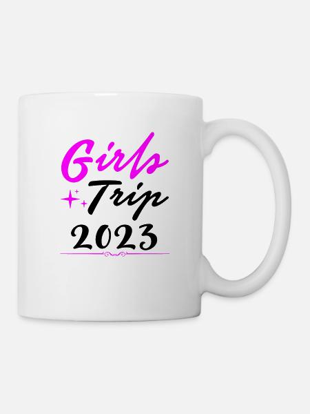 Mädelstrip 2023 Girls Trip Crew Mädelstour Mädels - Tasse - Weiß