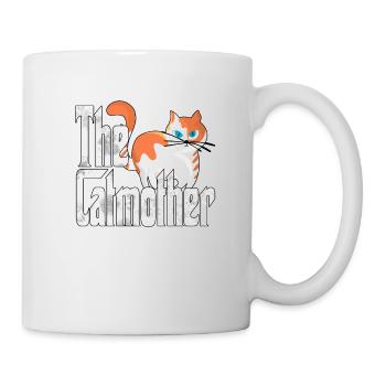 Chat Maman La Catmère Chat Folle Chat Mère Kitty Maman - Mug blanc - blanc - Droite