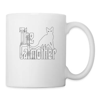 Chat Maman La Catmère Chat Folle Chat Mère Kitty Maman - Mug blanc - blanc - Droite