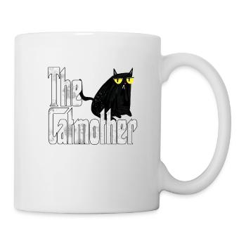 Chat Maman La Catmère Chat Folle Chat Mère Kitty Maman - Mug blanc - blanc - Droite