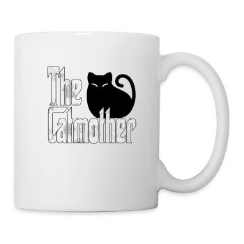 Chat Maman La Catmère Chat Folle Chat Mère Kitty Maman - Mug blanc - blanc - Droite