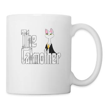 Chat Maman La Catmère Chat Folle Chat Mère Kitty Maman - Mug blanc - blanc - Droite