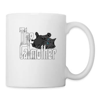 Chat Maman La Catmère Chat Folle Chat Mère Kitty Maman - Mug blanc - blanc - Droite