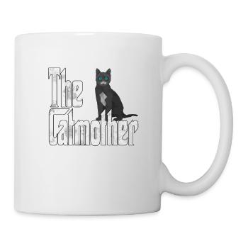 Chat Maman La Catmère Chat Folle Chat Mère Kitty Maman - Mug blanc - blanc - Droite