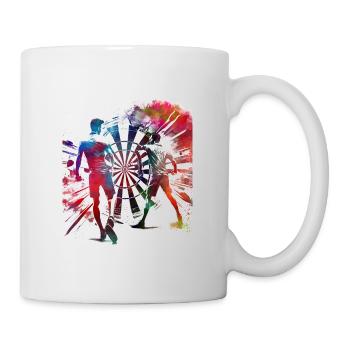 darts sport art #darts #sport - Mug - white - Right