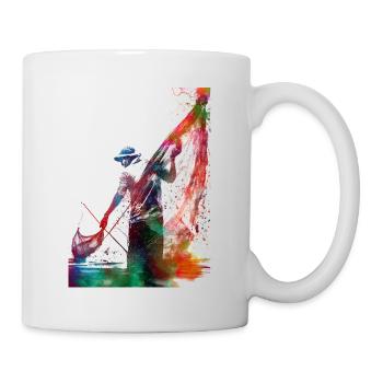 Fishing sport art #fishing - Mug - white - Right