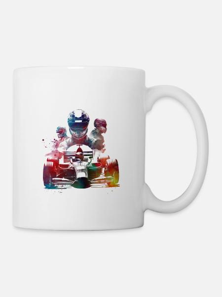 Formel #racing #sport - Tasse - Weiß