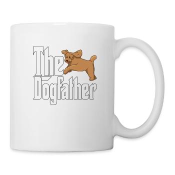 Labradoodle Dog Dad Dogfather Dogs Daddy Father Ro - Tasse - Weiß - Rechts