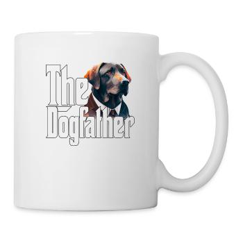 Labrador Retriever Dog Dad Dogfather Dogs Daddy Fa - Mug - white - Right