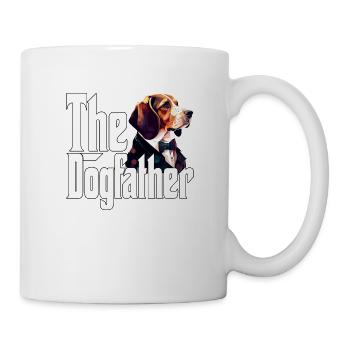 Beagle Dog Dad Dogfather Dogs Daddy Father Rottie - Mug - white - Right