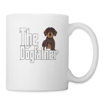Teckel Chien Papa Dogpère Chiens Papa Père Rott - Mug blanc - blanc - Droite