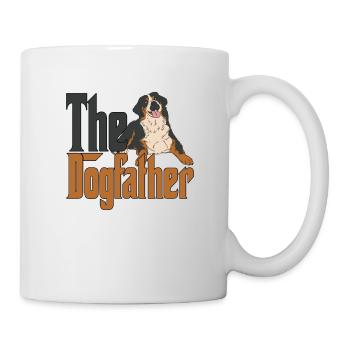 Bouvier Bernois Chien Papa Dogfather Chiens PapaB - Mug blanc - blanc - Droite