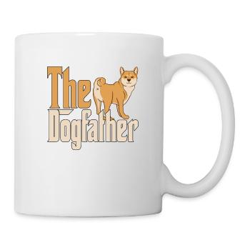 Shiba Inu Chien Papa Chien Père Chiens Papa Père Rott - Mug blanc - blanc - Droite