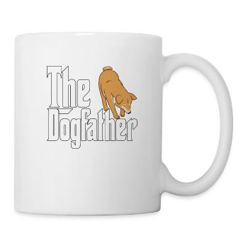 Shiba Inu Chien Papa Chien Père Chiens Papa Père Rott - Mug blanc - blanc - Droite