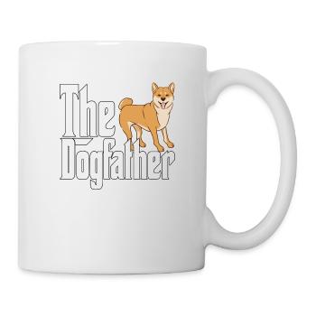 Shiba Inu Chien Papa Chien Père Chiens Papa Père Rott - Mug blanc - blanc - Droite