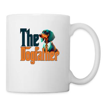 Teckel Chien Papa Dogpère Chiens Papa Père Rott - Mug blanc - blanc - Droite