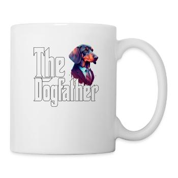 Teckel Chien Papa Dogpère Chiens Papa Père Rott - Mug blanc - blanc - Droite