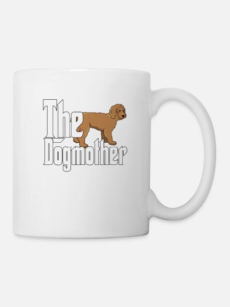 Labradoodle Dog Mom Dogmother Dogs Mommy - Tasse - Weiß