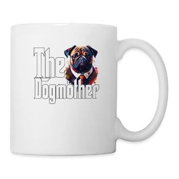 Carlin Chien Maman Chienne Chiens Maman - Mug blanc - blanc - Droite