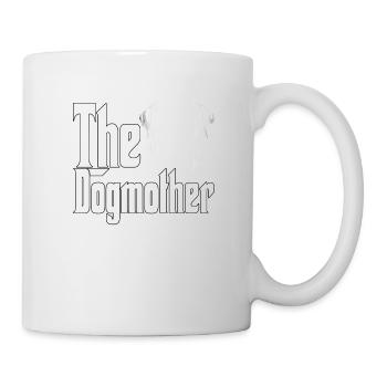 Rottweiler Eyepatch Dog Mom Dogmother Dogs Mommy - Tasse - Weiß - Rechts