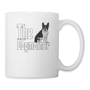 Boston Terrier Dog Mom Dogmother Dogs Mommy - Mug blanc - blanc - Droite