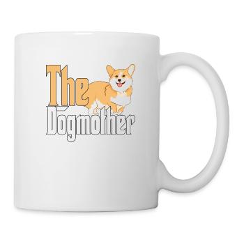 Corgi Dog Mom Dogmother Dogs Mommy - Tasse - Weiß - Rechts