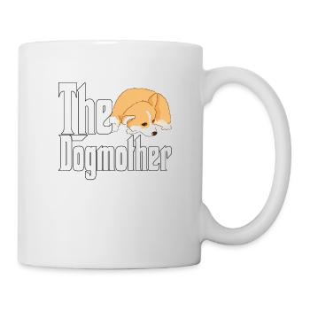 Corgi Dog Mom Dogmother Dogs Mommy - Tasse - Weiß - Rechts