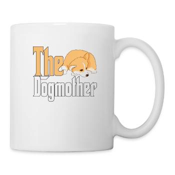Corgi Dog Mom Dogmother Dogs Mommy - Tasse - Weiß - Rechts