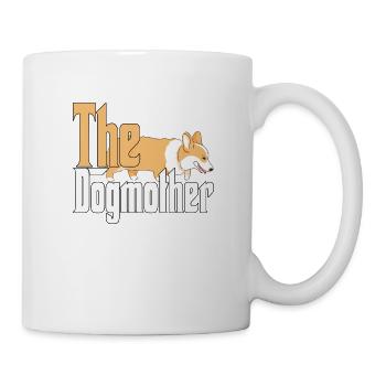 Corgi Dog Mom Dogmother Dogs Mommy - Tasse - Weiß - Rechts