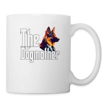 German Shepherd Dog Mom Dogmother Dogs Mommy Rotti - Tasse - Weiß - Rechts
