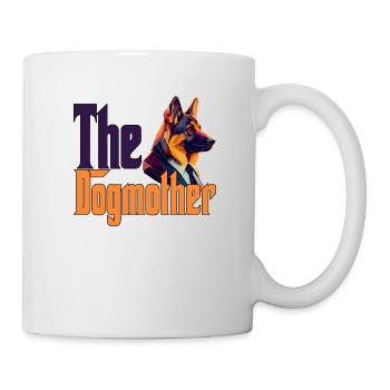 German Shepherd Dog Mom Dogmother Dogs Mommy Rotti - Tasse - Weiß - Rechts