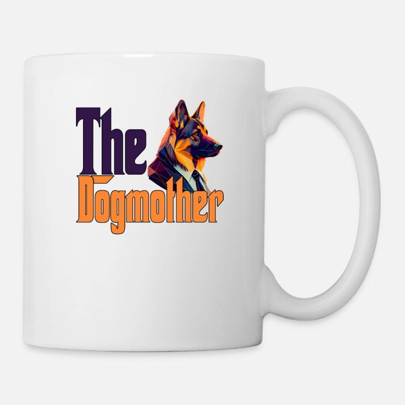 Berger Anglais Maman Dogmère Chiens Maman Rotti - Mug blanc - blanc