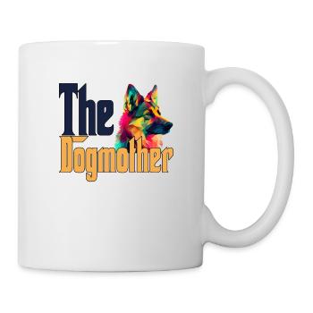 German Shepherd Dog Mom Dogmother Dogs Mommy Rotti - Tasse - Weiß - Rechts