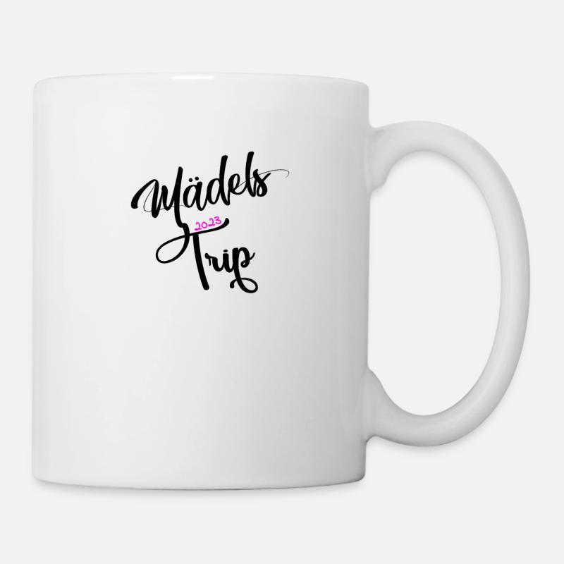 Mädelstrip 2023 Girls Trip Crew Mädelstour Mädels - Tasse - Weiß