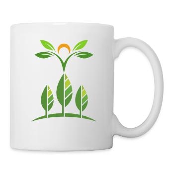 Blühende Bäume - Tasse - Weiß - Rechts