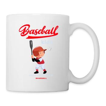 Baseball Kinder Baseball - Tasse - Weiß - Rechts