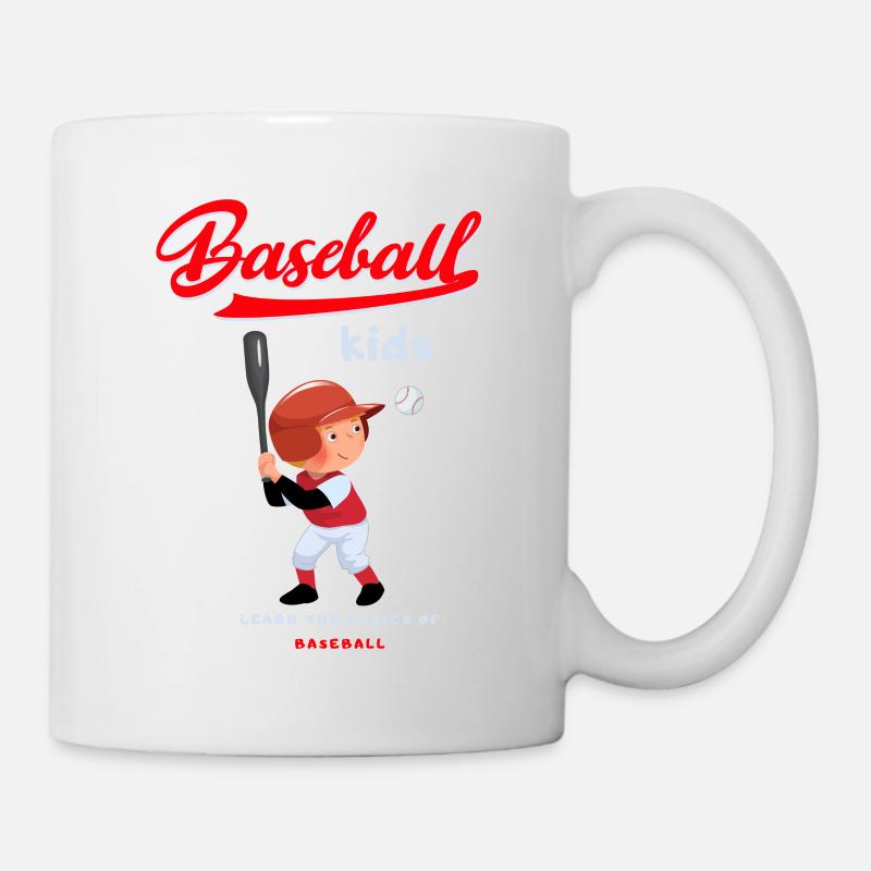 Baseball kids baseball - Mug - white
