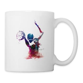 Wasserballsport #sport #waterpolo - Tasse - Weiß - Rechts