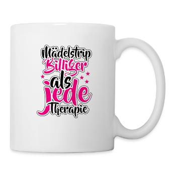 Mädelstrip Girls Trip Mädelstour Mädels Mädltrip - Tasse - Weiß - Rechts