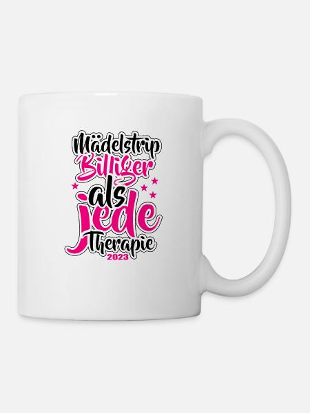 Mädelstrip 2023 Girls Trip Crew Mädelstour Mädels - Tasse - Weiß